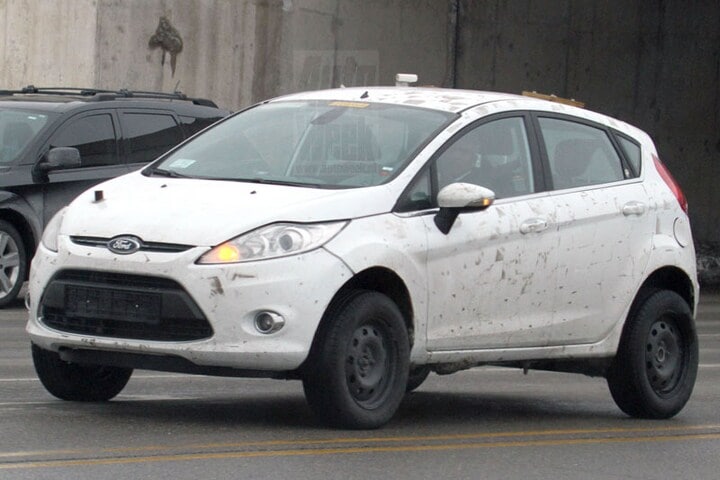 Ford Fiesta SUV mule