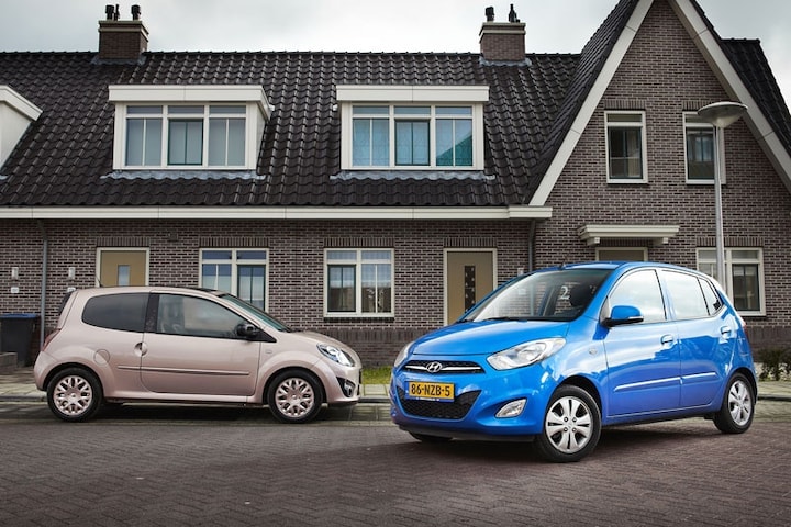 Hyundai i10 1.2i/Renault Twingo 1.2 16V CO2