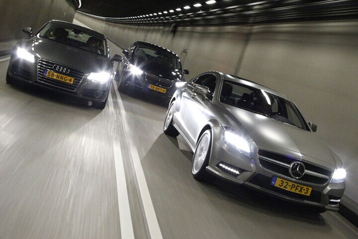 Audi A7 3.0 TFSI  BMW 535i GT  Mercedes-Benz CLS
