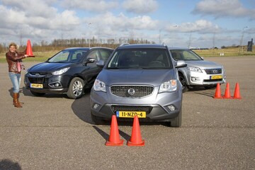 Hyundai iX35-SsangYong Korando-Toyota RAV4