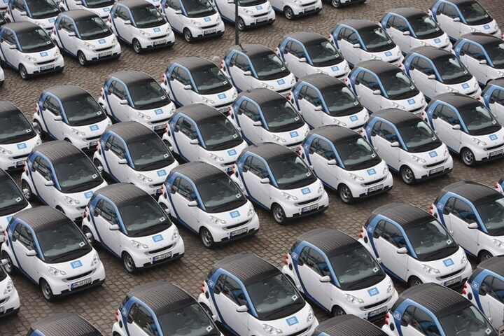 Smart Fortwo EV in Car2Go programma