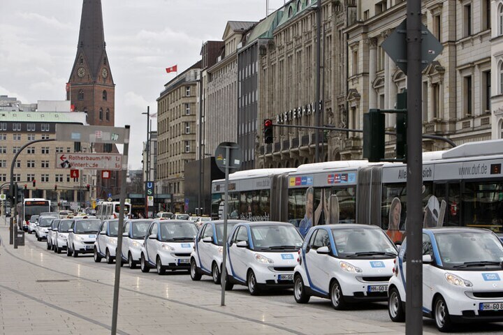 Smart Fortwo EV in Car2Go programma