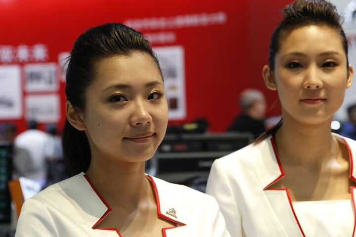 Beursbabes Sjanghai 2011