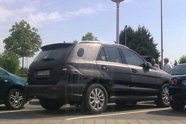 Mercedes M-klasse (foto: familie Ter Horst)