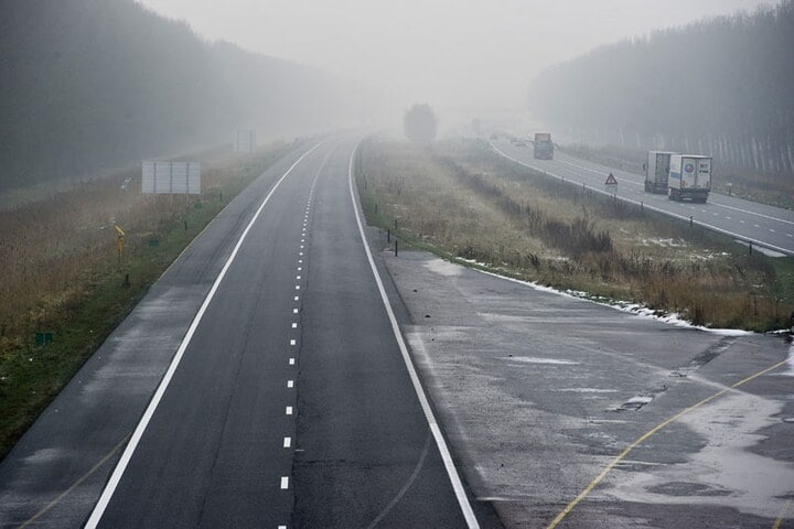 A6 in de buurt van Lelystad (foto: ANP)