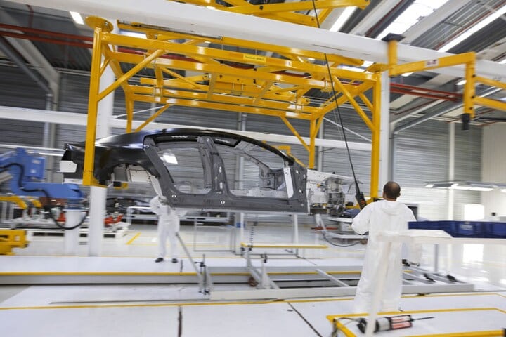 Productie Aston Martin Rapide
