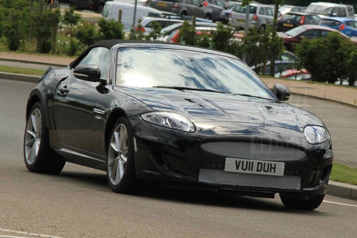 Jaguar XE mule