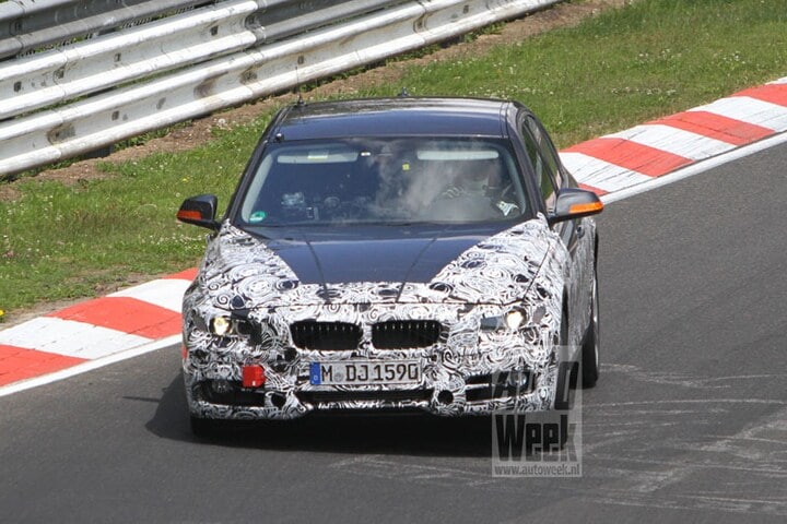 BMW 3-serie spyshots