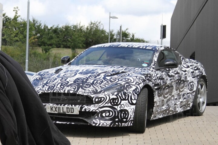 Aston Martin DB9 mule