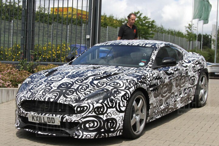 Aston Martin DB9 mule