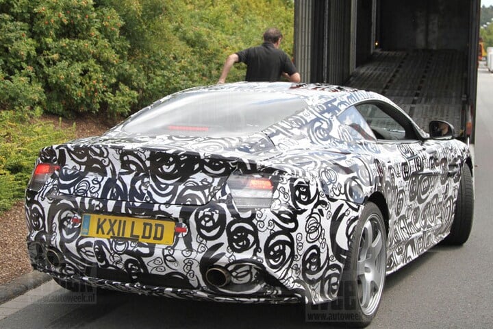 Aston Martin DB9 mule