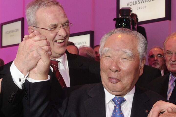 Winterkorn & Suzuki | Foto: ANP/EPA