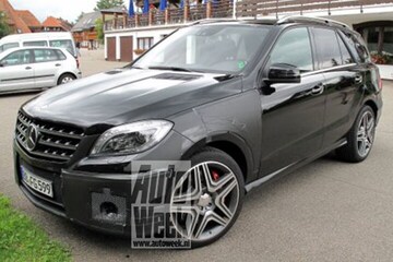 ML63 AMG spyshots