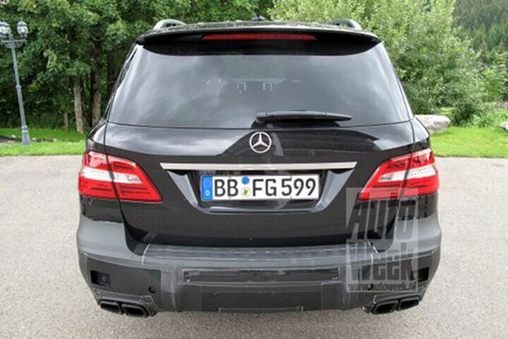ML63 AMG spyshots