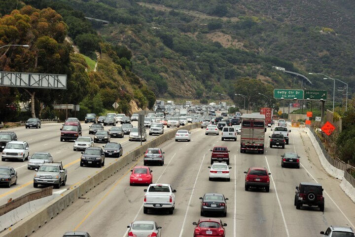 Amerikanen op de snelweg | Foto: ANP/AFP