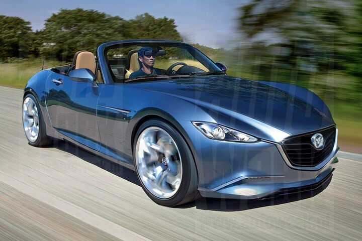 Mazda MX-5 (illustratie Radovan Varicak)