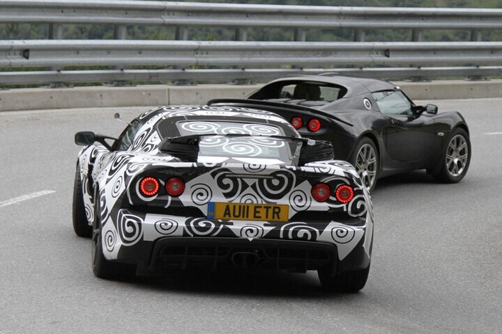 Lotus Exige V6 spyshots