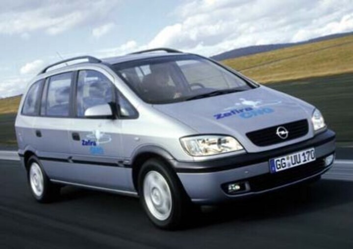 Opel Zafira op aardgas