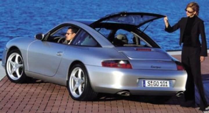 Veel glas voor Porsche 911 Targa