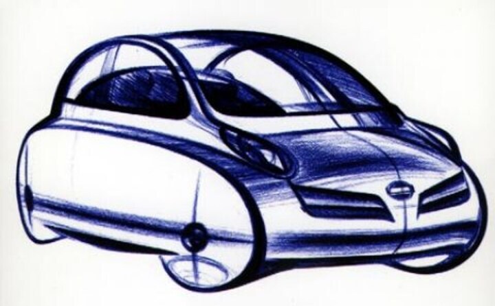Twee Nissan concept cars in Frankfu