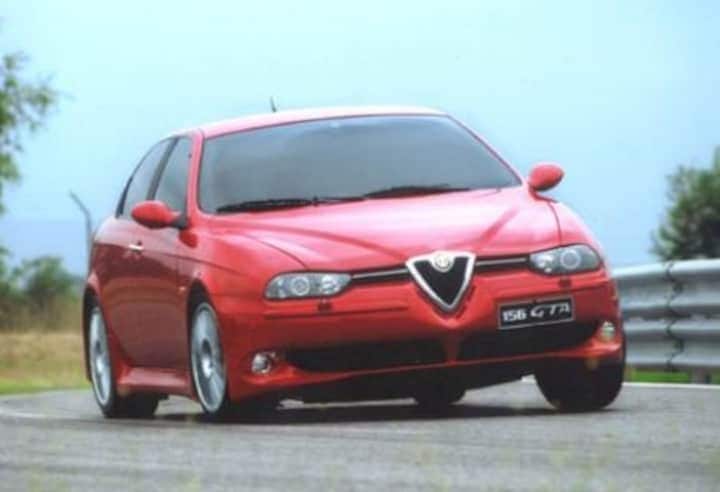 Eerste Alfa 156 GTA naar Japan
