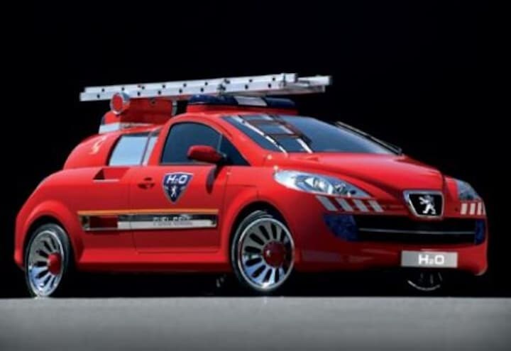 Peugeot H20 concept car