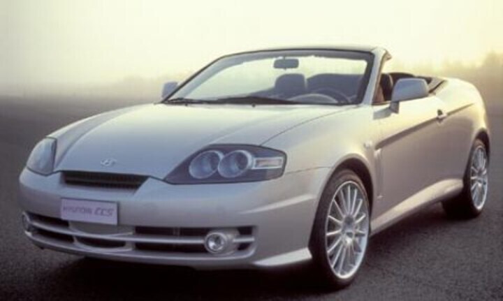 Topless Hyundai Coupé