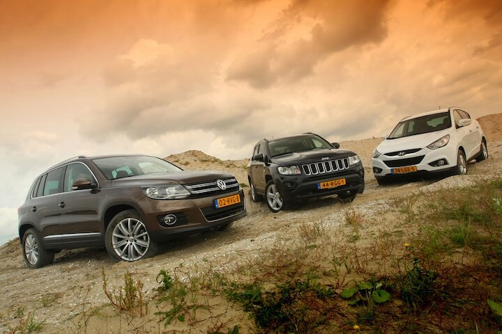 Triotest Hyundai ix35 - Jeep Compass - Volkswagen 