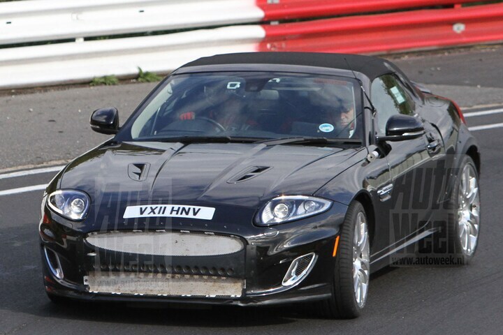 Jaguar XE mule