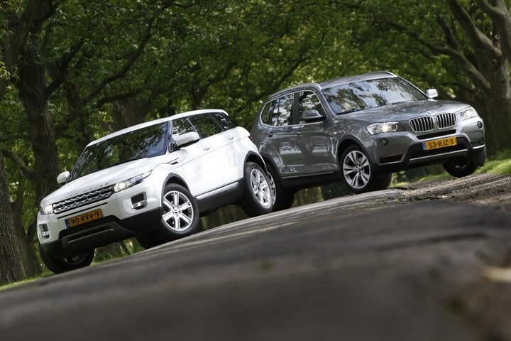 Range Rover Evoque vs BMW X3