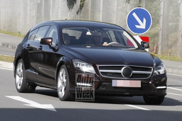 Mercedes-Benz CLS Shooting Brake Spyshots
