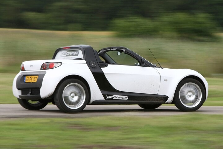 Klokje rond Smart Roadster 45kW