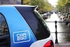 Smart EV van Car2go in Amsterdam