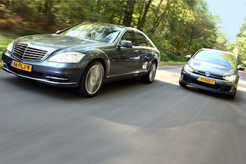 s250 en golf gtd zuinigheidstest