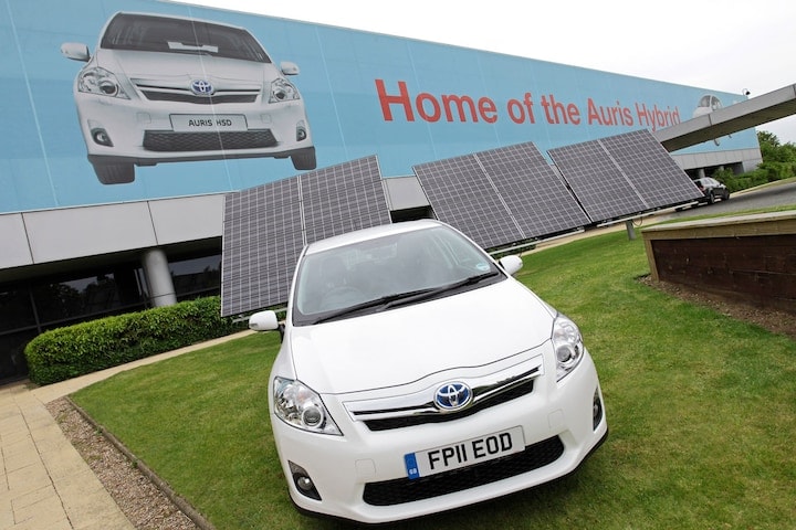 Toyota-fabriek in Burnaston, Engeland