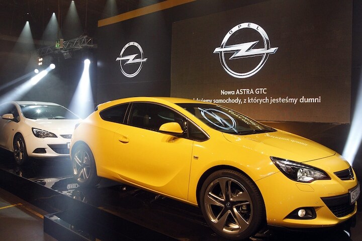 Opel Astra-presentatie in Polen | Foto: ANP/EPA
