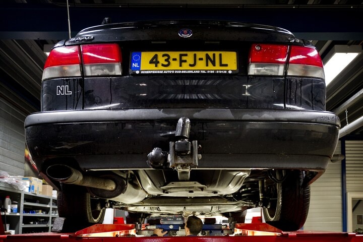 Saab-garage in Hoofddorp | Foto: ANP