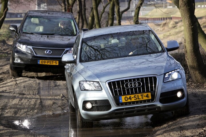 Audi Q5 Hybrid  Lexus RX