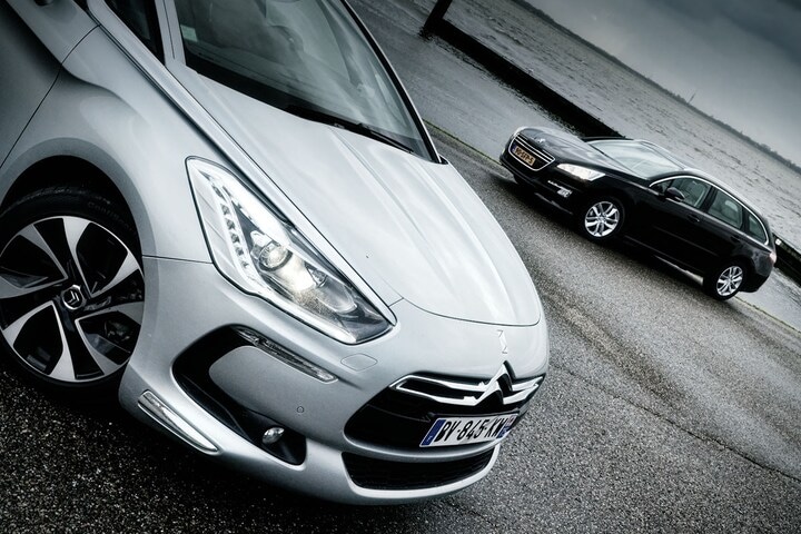 Citroën DS5 en Peugeot 508