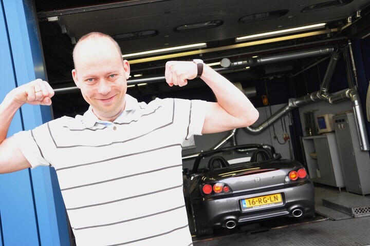 Honda S2000-2005 op de rollenbank
