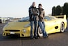 Jaguar XJ220 met Andy Wallace en Justin Law