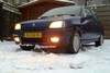 Renault Clio RSi in de sneeuw (foto: Remy de Kruij