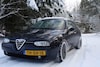 Alfa Romeo 156 in de sneeuw (foto: Erwin Lindsen)