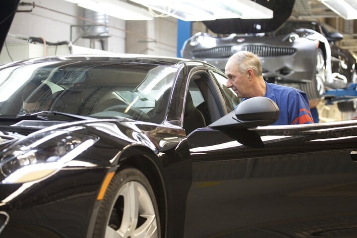 Productie Fisker Karma, Valmet