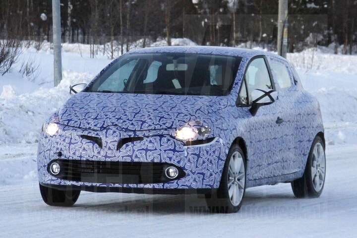 Renault Clio spyshots