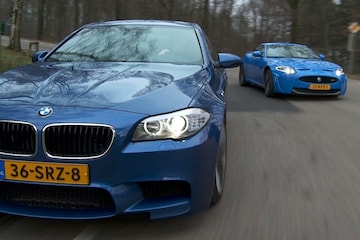 bmw m5 vs. jaguar xkr-s