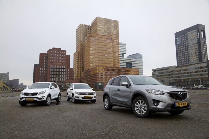 Kia Sportage 1.6 GDI X-cutive - Mazda CX-5 2.0 Sky