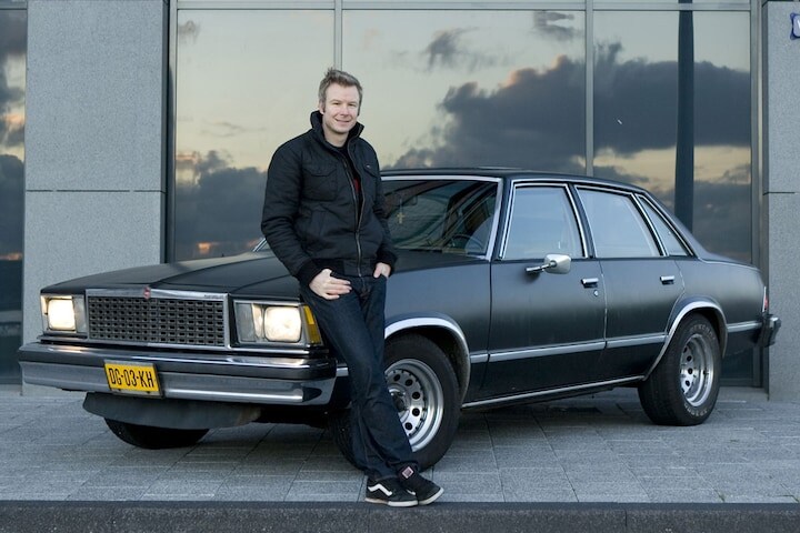 Michiel en z'n Chevrolet Malibu