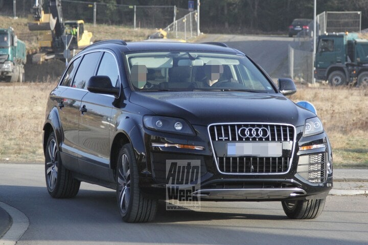 Audi Q7 Spyshots