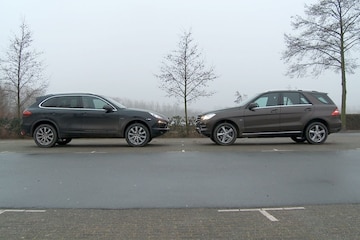 dubbeltest cayenne m-klasse
